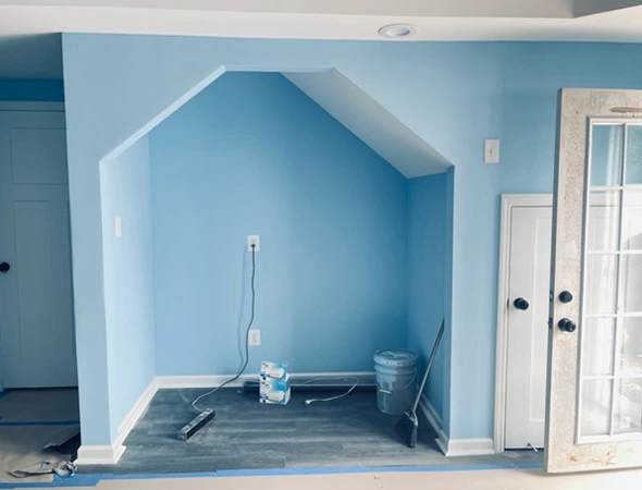Residential painting contractors upgrading homes with premium finishes